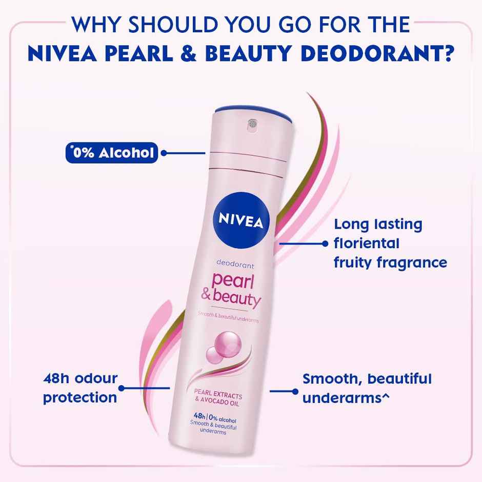 Nivea Deo Spray Pearl & Beauty For Women