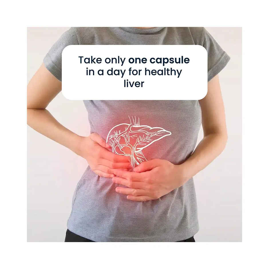 Tata 1mg Milk Thistle VEG Capsule Pack Of 60 Capsules