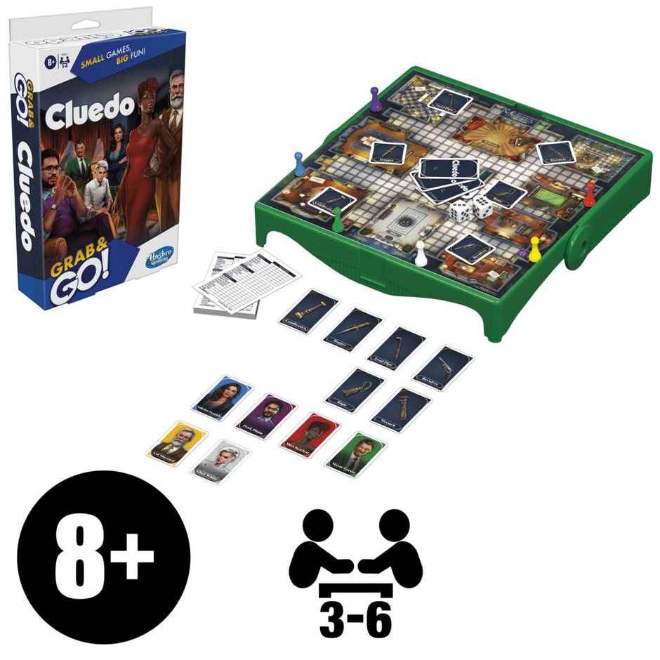 Hasbro Hasbro Gaming Clue - Travel Friendly - Miniature Version Board Game