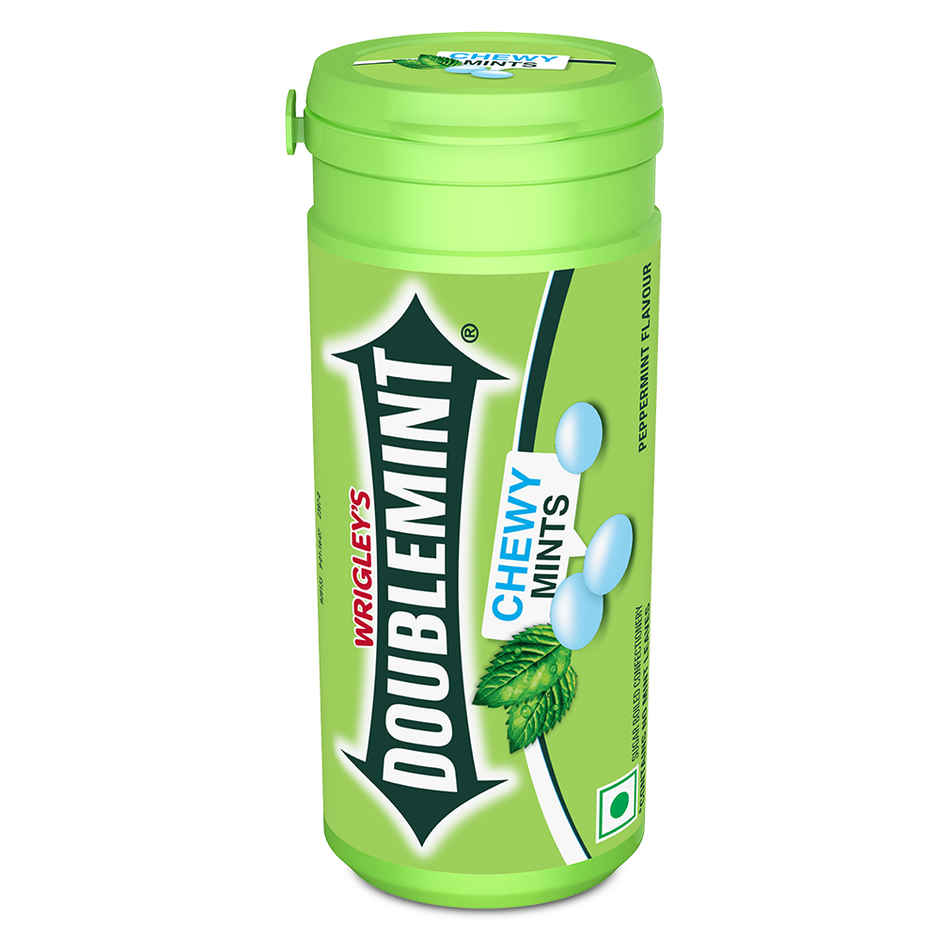 Doublemint Peppermint Flavour Chewy Mints Tube