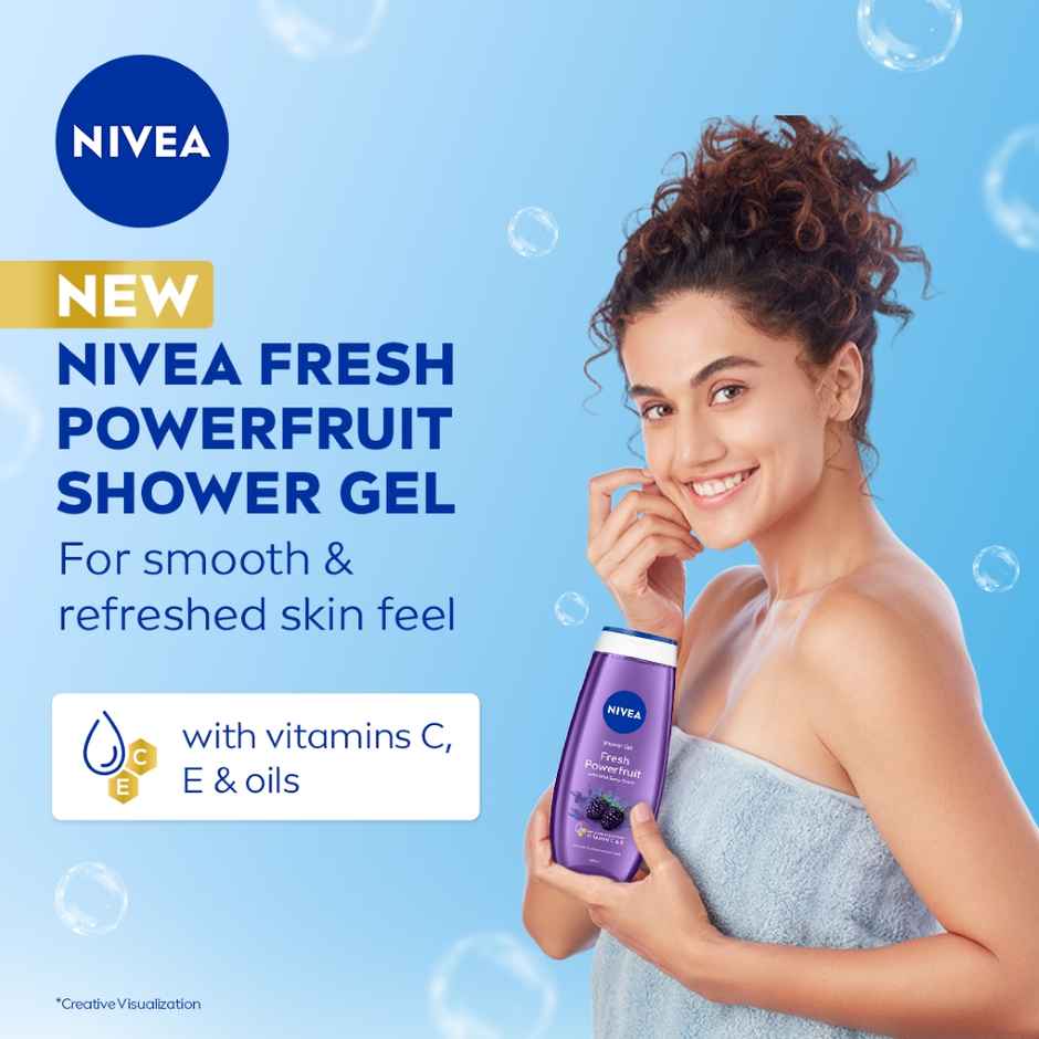 Nivea Shower Gel Power Fruit Fresh Body Wash