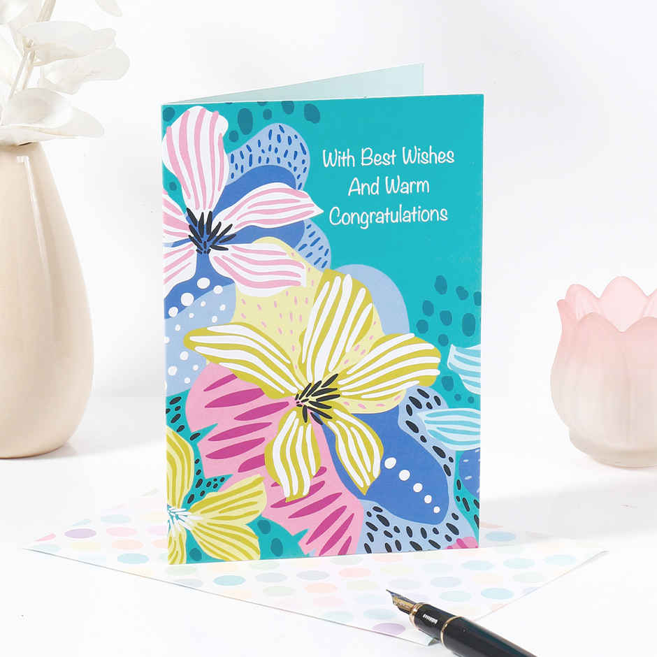 Archies Best Wishes & Congratulation Greeting Card
