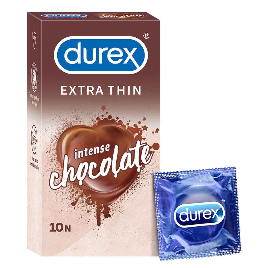 Durex Chocolate Condom - Extra Thin Flavoured Condoms