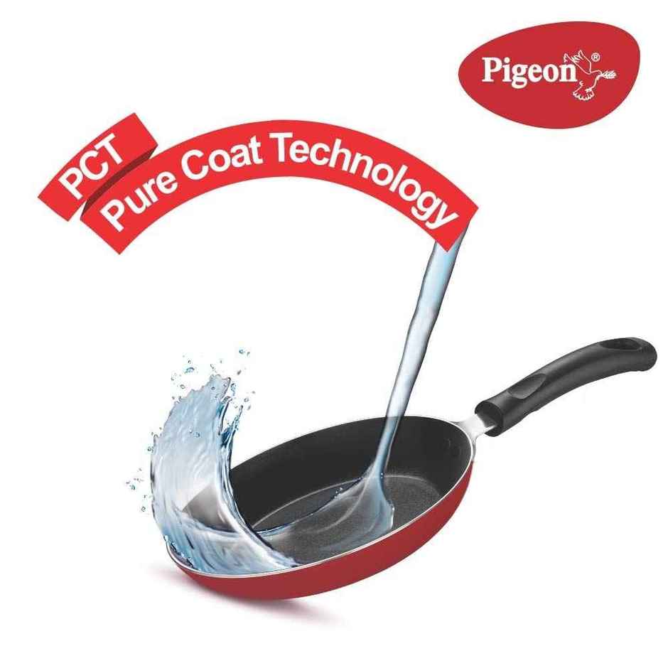 Pigeon Non-Stick | Cookware Duo Pack Combo - Red |  Base