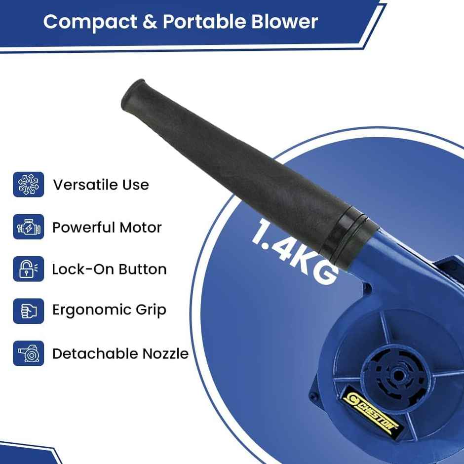 Cheston Blue Electric Air Blower 500W Heavy Duty