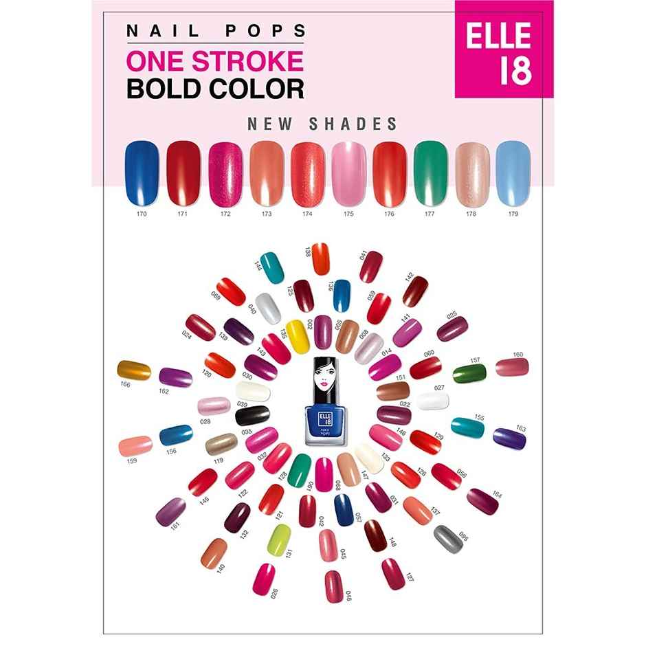 Elle 18 Nail Pops Nail Color - 175 | Long-Lasting Shine