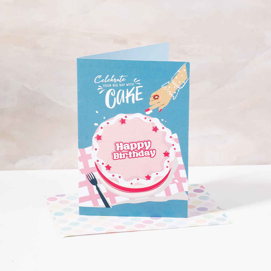 Archies Celebrate Your Big Day With Cake Greeting Card
