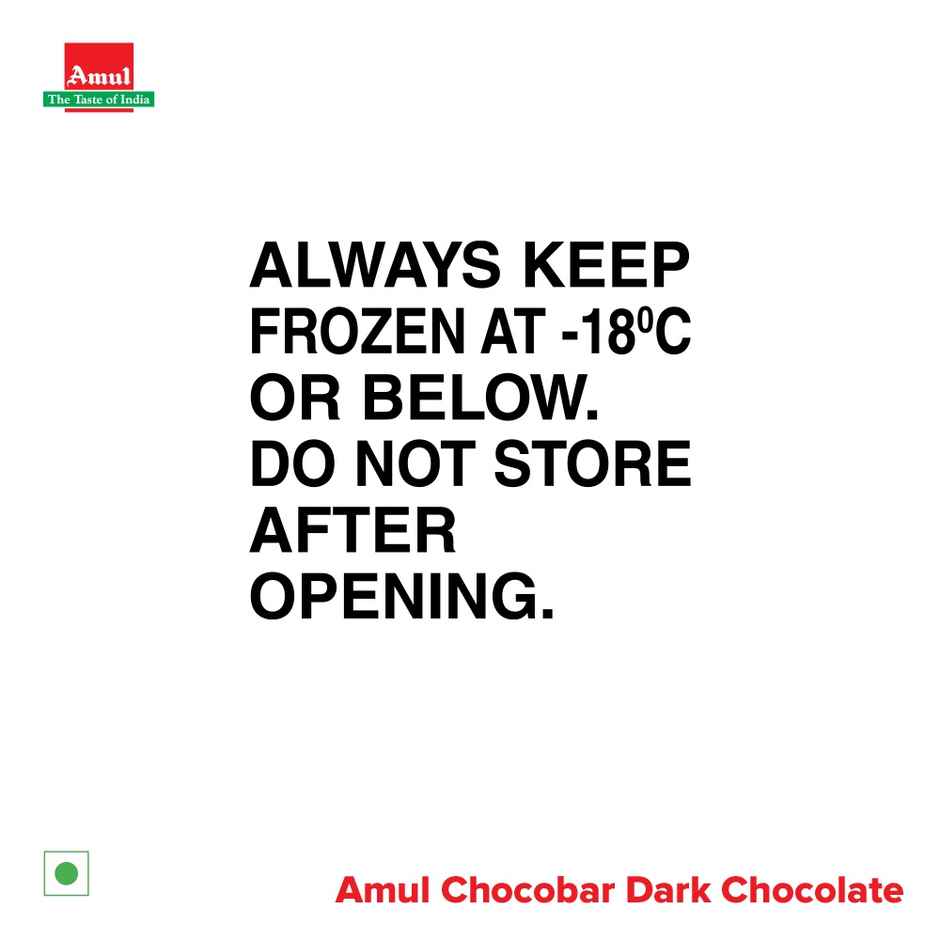 Amul Dark Chocobar Ice Cream Stick
