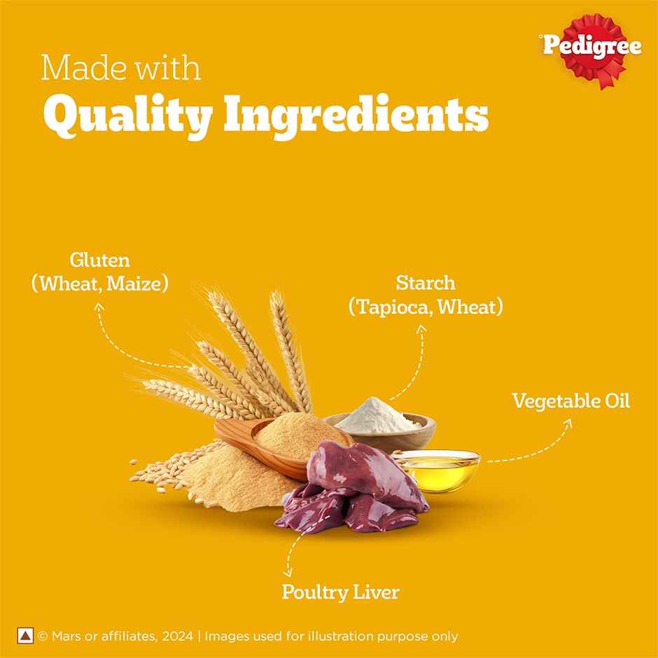 Pedigree Adult Tasty Jerky Grilled Liver Flavour Dog Treat