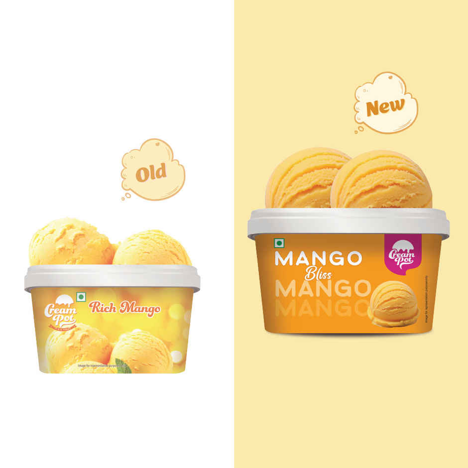 Cream Pot Mango Tub Combo