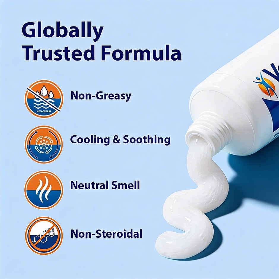 Voltaren Pain Relief Gel for Chronic Joint Pain, Muscle Pain, Strains & Sprains