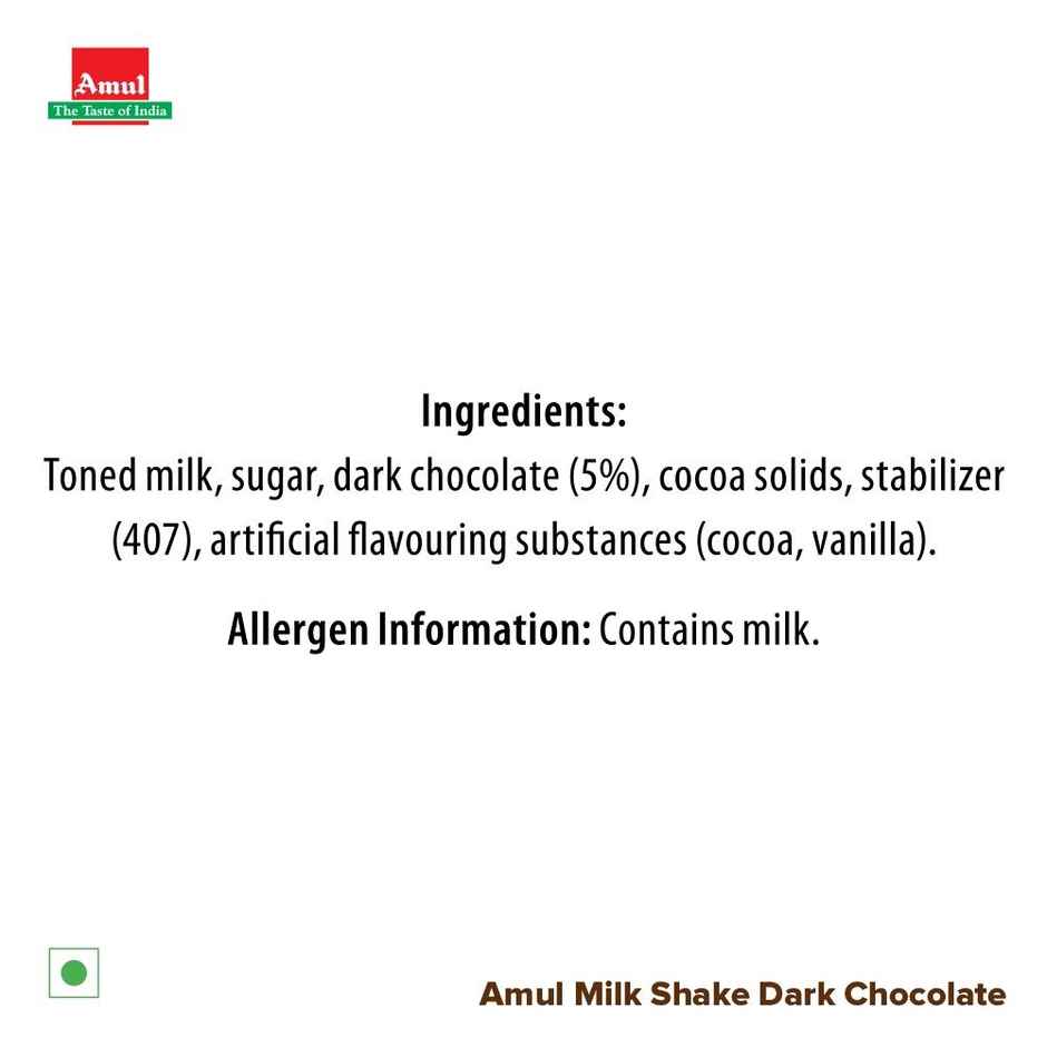 Amul Milkshake - Dark Chocolate