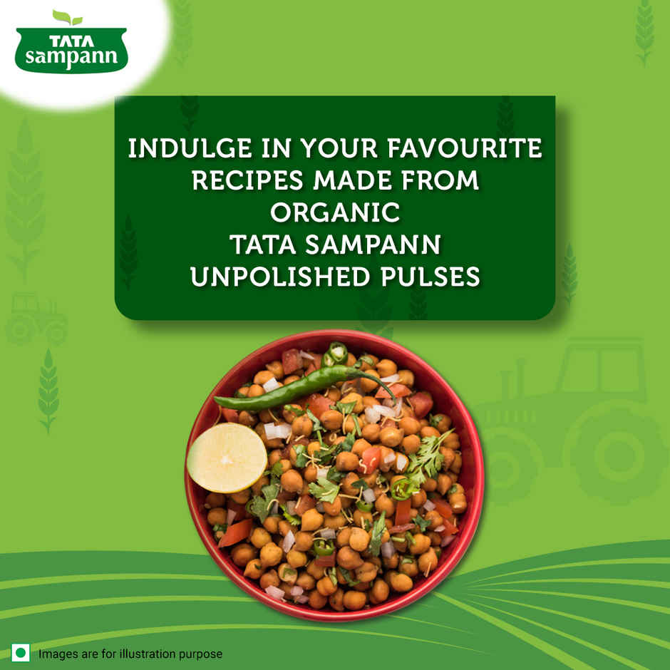 Tata Sampann Organic Unpolished Brown (Kala) Chana