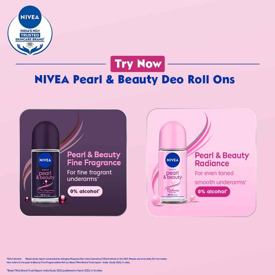 Nivea Deo Roll On Pearl beauty Underarms 72h protection