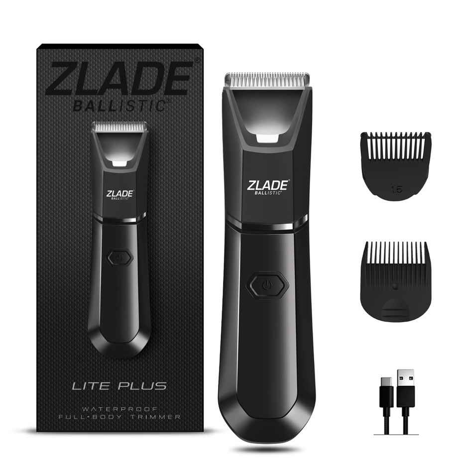 Zlade Ballistic Lite Plus Waterproof Trimmer | Beard, Body & Balls