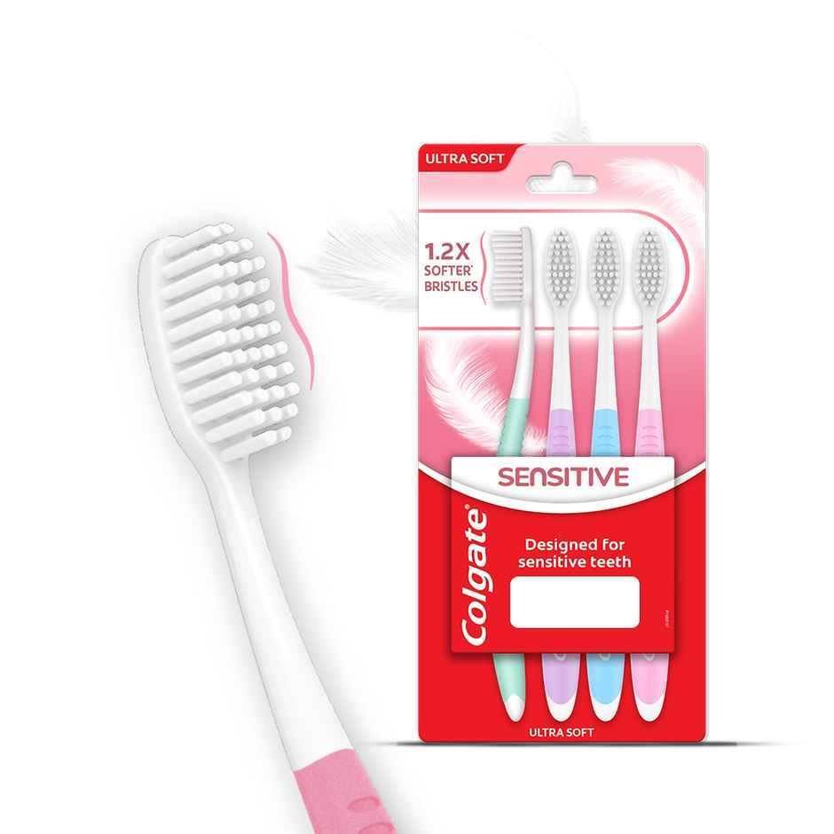 Colgate Gentle Sensitive Soft Bristles Toothbrush Combo