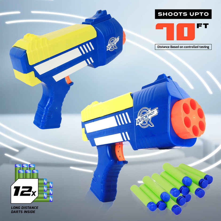 Toymaxx Bolt Dart Blaster Blue