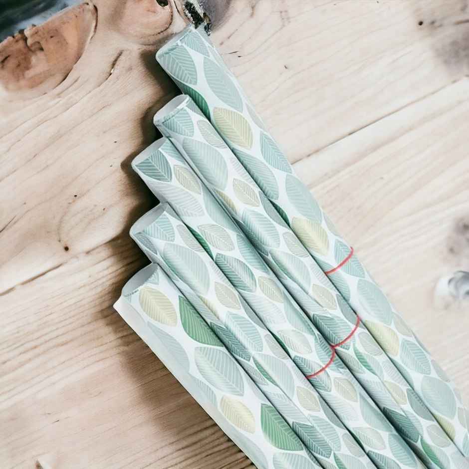 Green Printed Gift Wrapping Paper | Archies