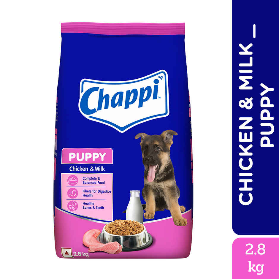 Chappi Puppy Chicken & Milk Dry Dog Food
