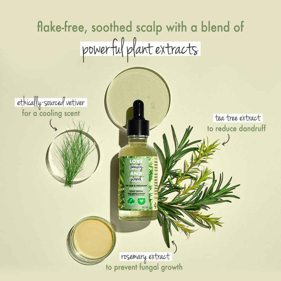 Love Beauty & Planet Tea Tree & Rosemary Scalp Serum