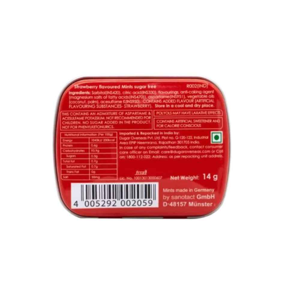 Impact Mint Sugar Free Strawberry