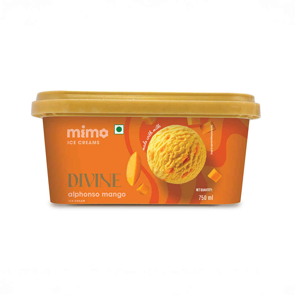 Mimo Alphonso Mango Divine Ice Cream Tub