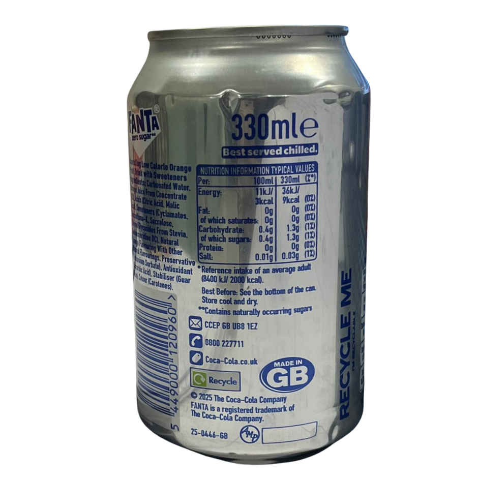 Fanta Orange Zero