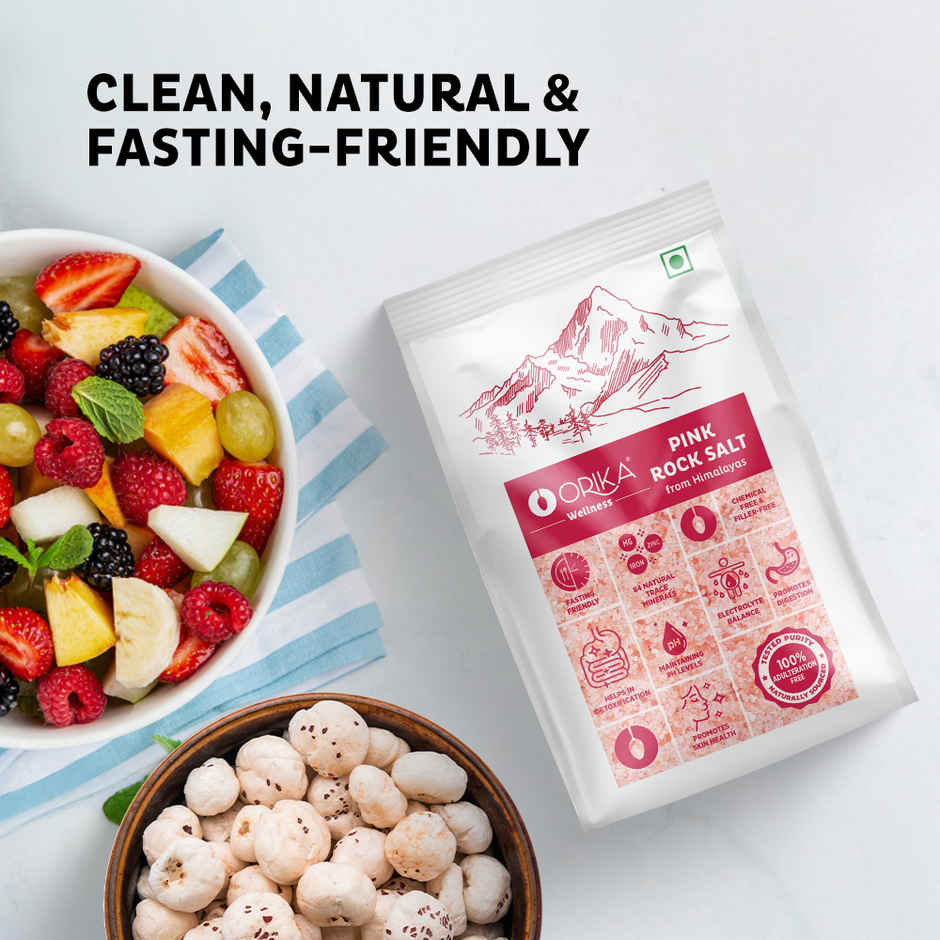 Orika Himalayan Pink Rock Salt | Sendha Namak