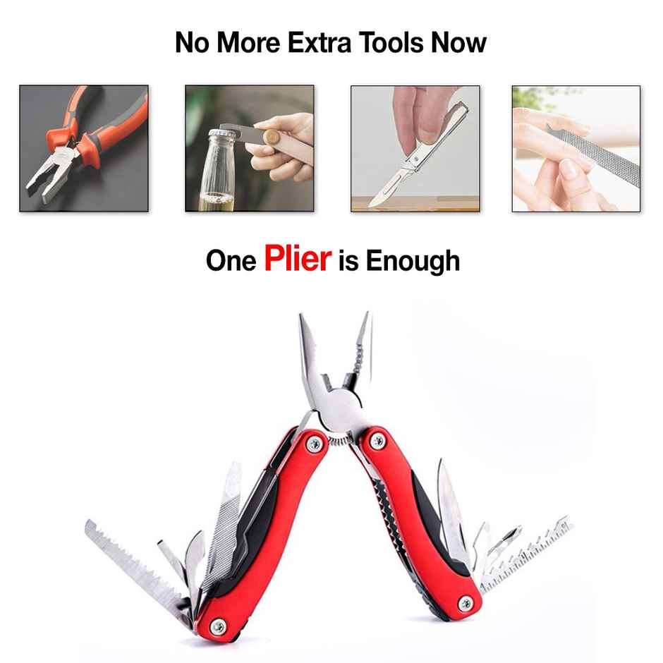 Link Prabal 13-in-1 Multi-Function Plier Tool - Compact Home Hand Tool
