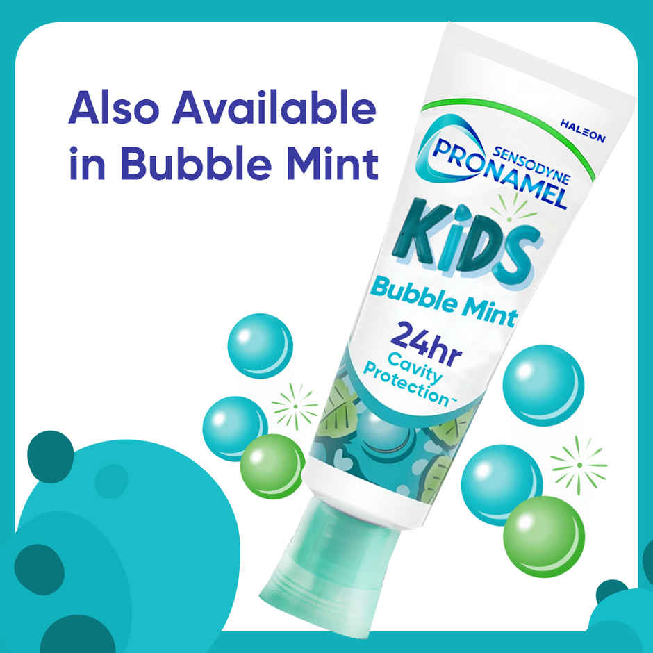 Sensodyne Pronamel Kids Toothpaste, 24Hr Cavity Protection, for 2+ Yrs (Strawberry Flavour)
