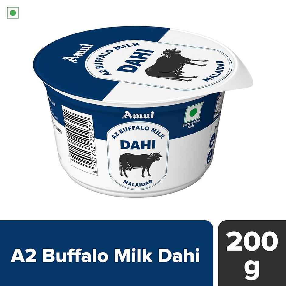 Amul A2 Buffalo Milk Dahi Cup