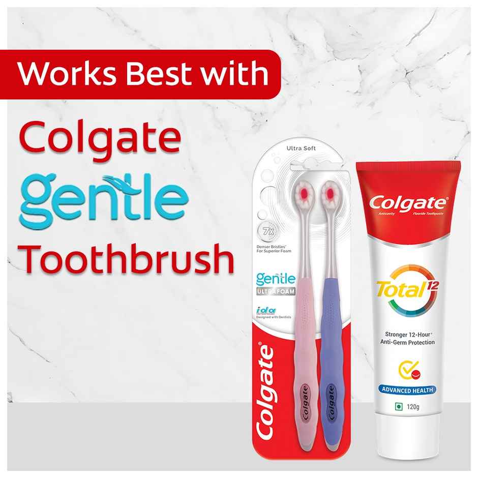 Colgate Total Advanced Health Antibacterial Toothpaste, Stronger 12-Hour Anti-Germ Protection