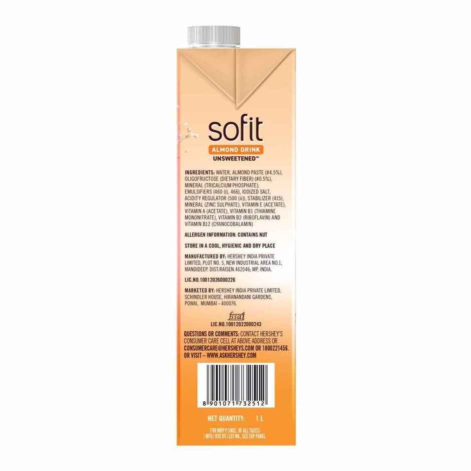 Sofit Unsweetened Almond Milk Drink
