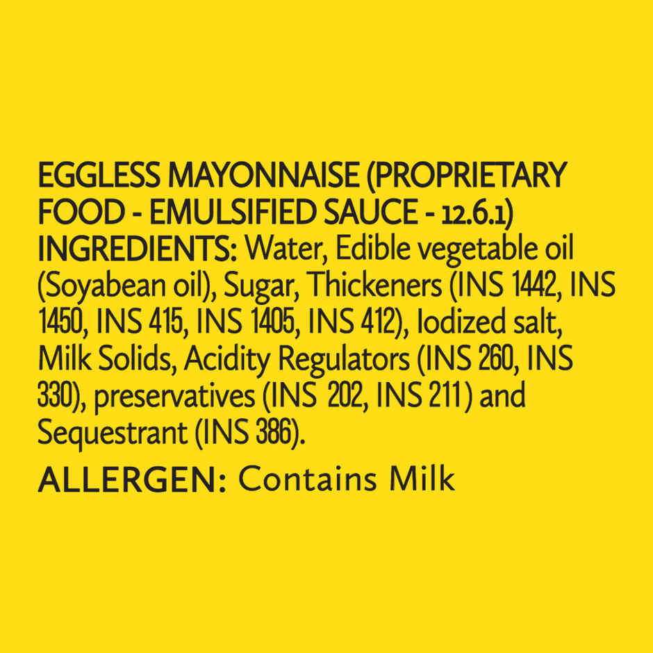 Del Monte Eggless Mayonaisse
