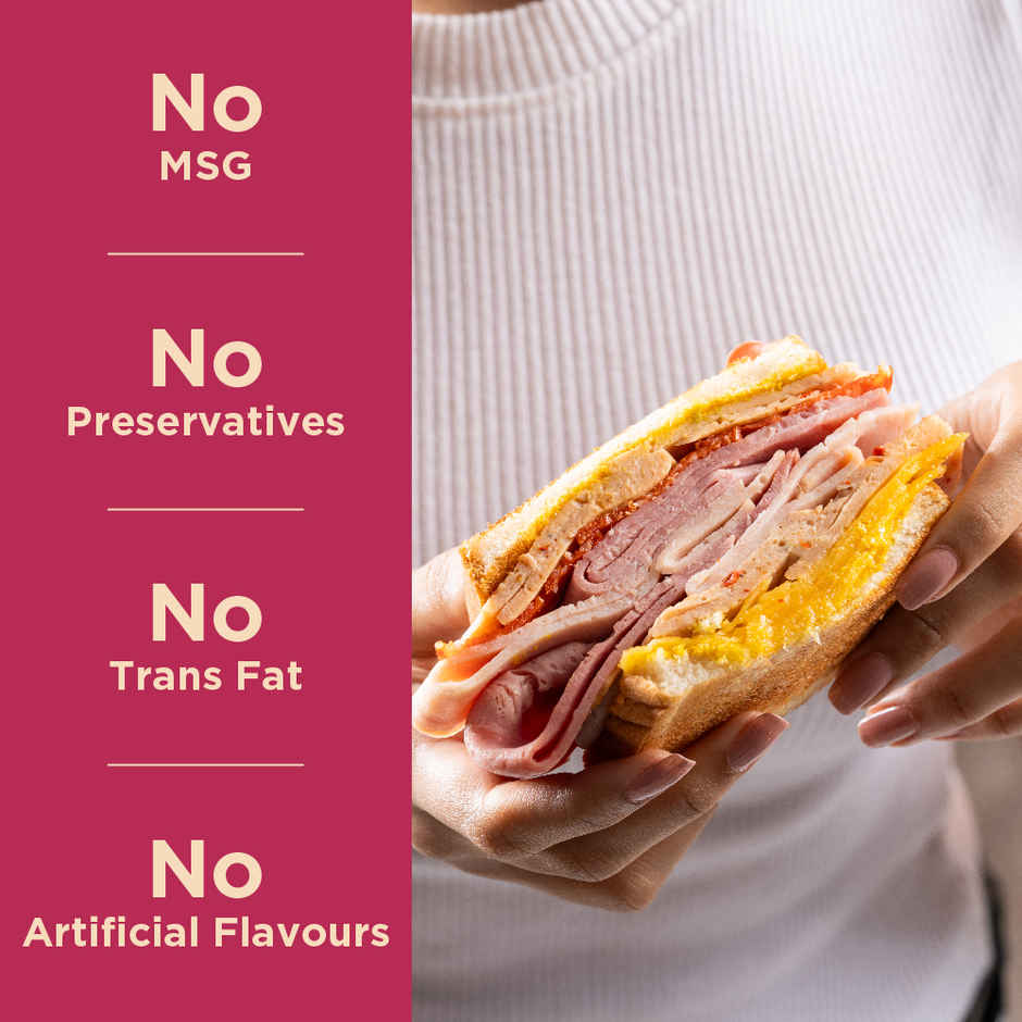Prasuma Chicken Salami High Protein 200g | No Preservatives or Trans Fat | Fresh Chicken