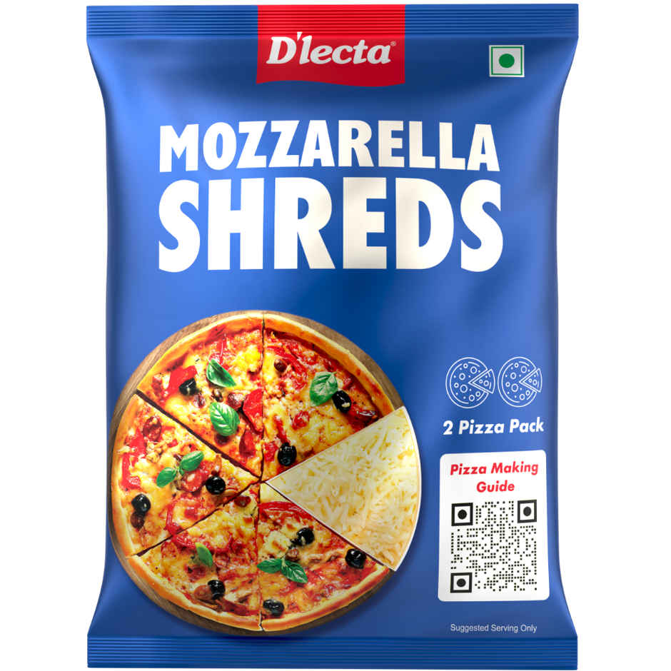 D'lecta Pure Mozzarella Shreds Cheese