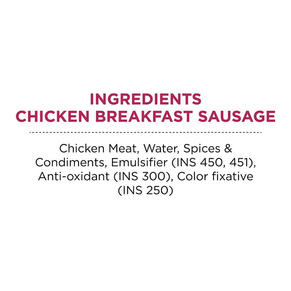 Prasuma FS Chicken English Breakfast Sausage