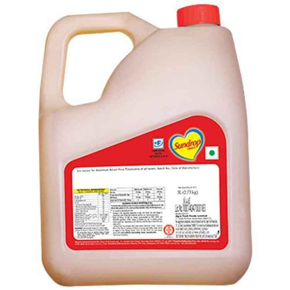 Sundrop Heart | Reduce Cholesterol in 30 Days | Refined Rice Bran & Sunflower Oil