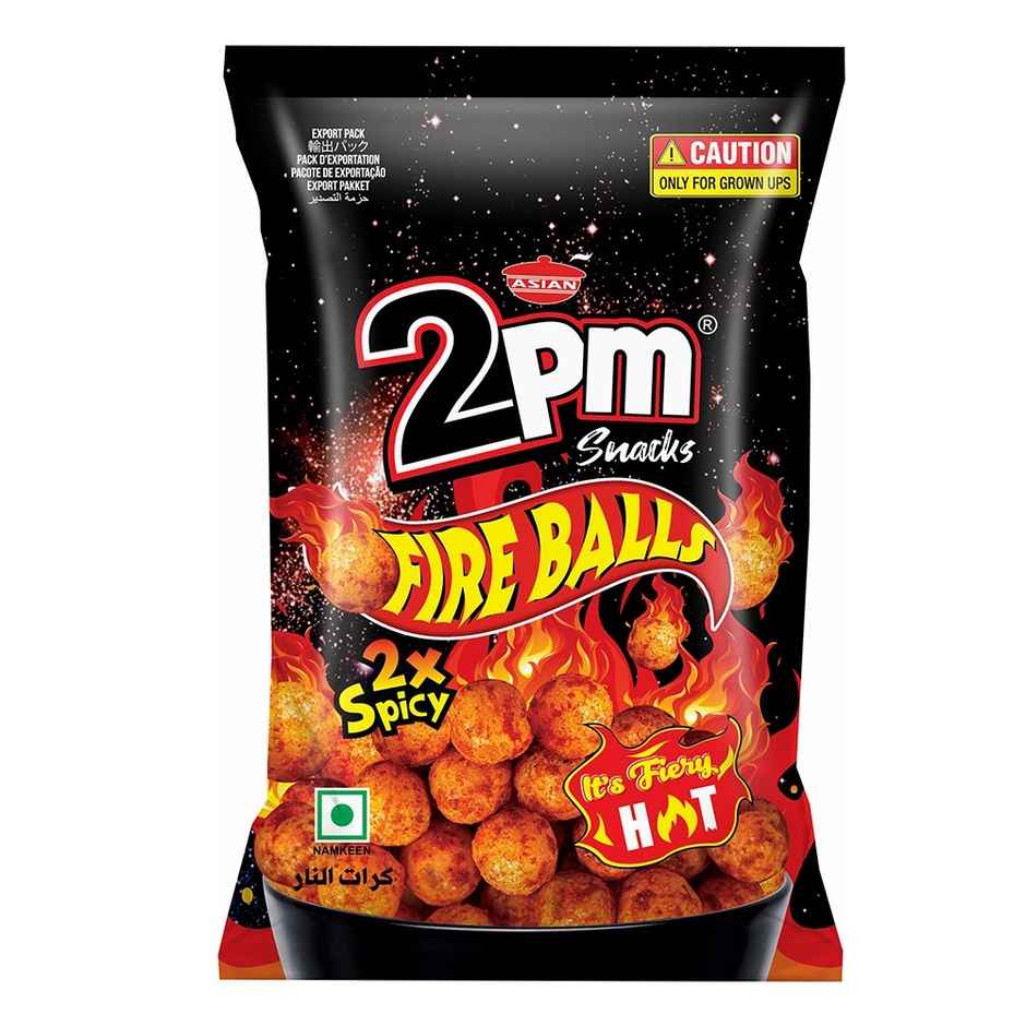 2PM Snacks Fire Balls Hot and Fiery
