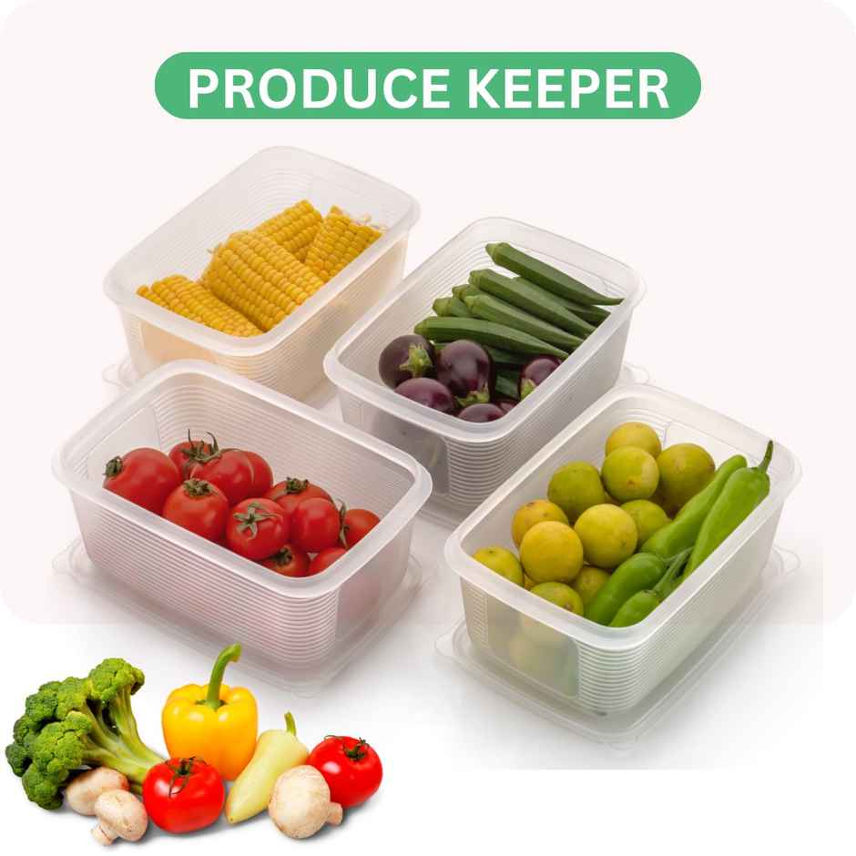 2Mech Plastic Fridge Storage Container - 1800 ml