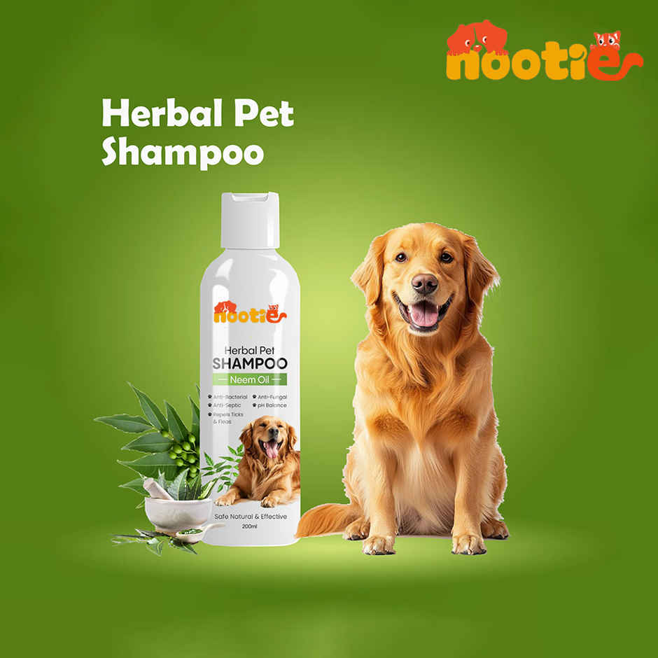 Nootie Herbal Dog Shampoo | Gentle Cleansing & Coat Care