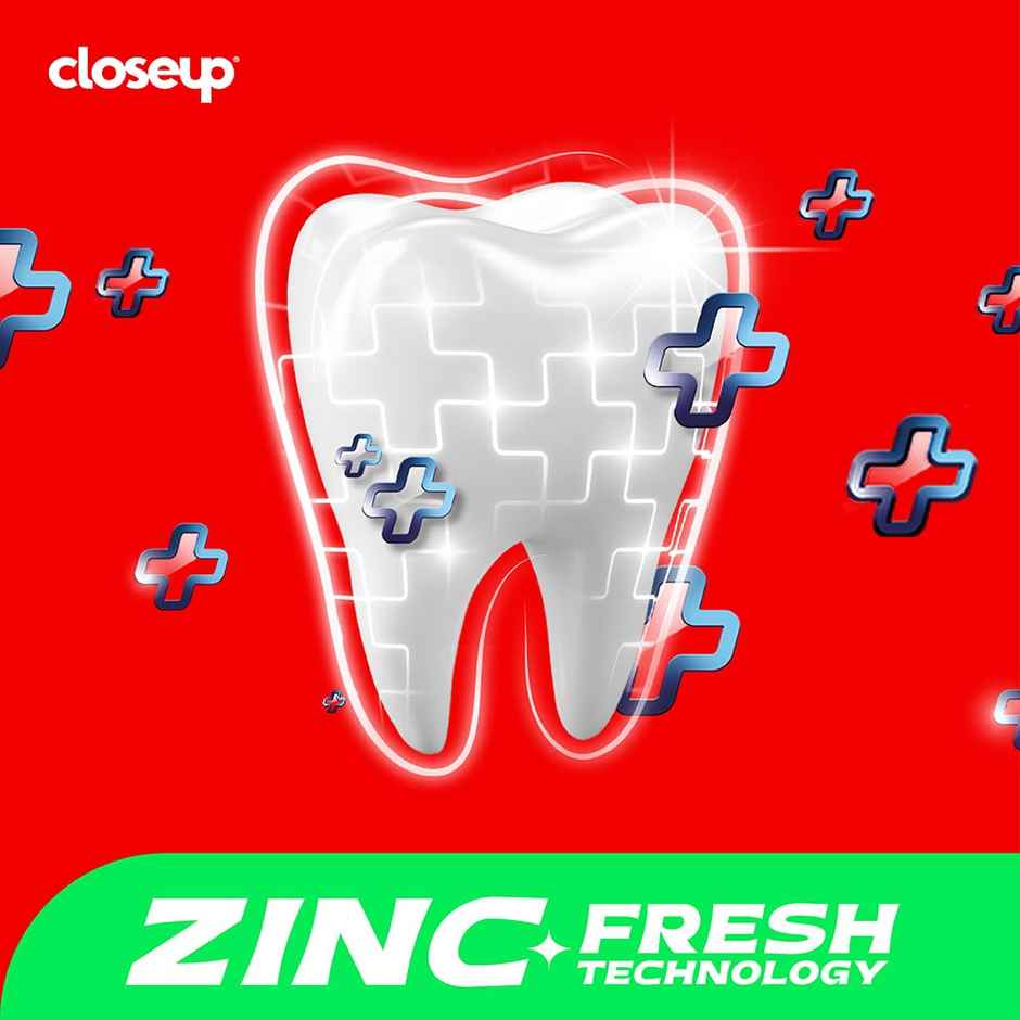 Closeup Toothpaste | Long lasting 18 Hours Of Fresh Breath & White Teeth