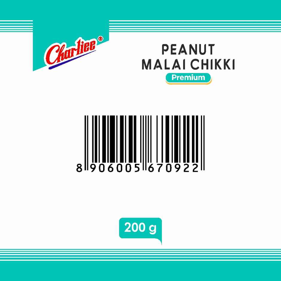 CHARLIEE Peanut Malai Chikki Premium