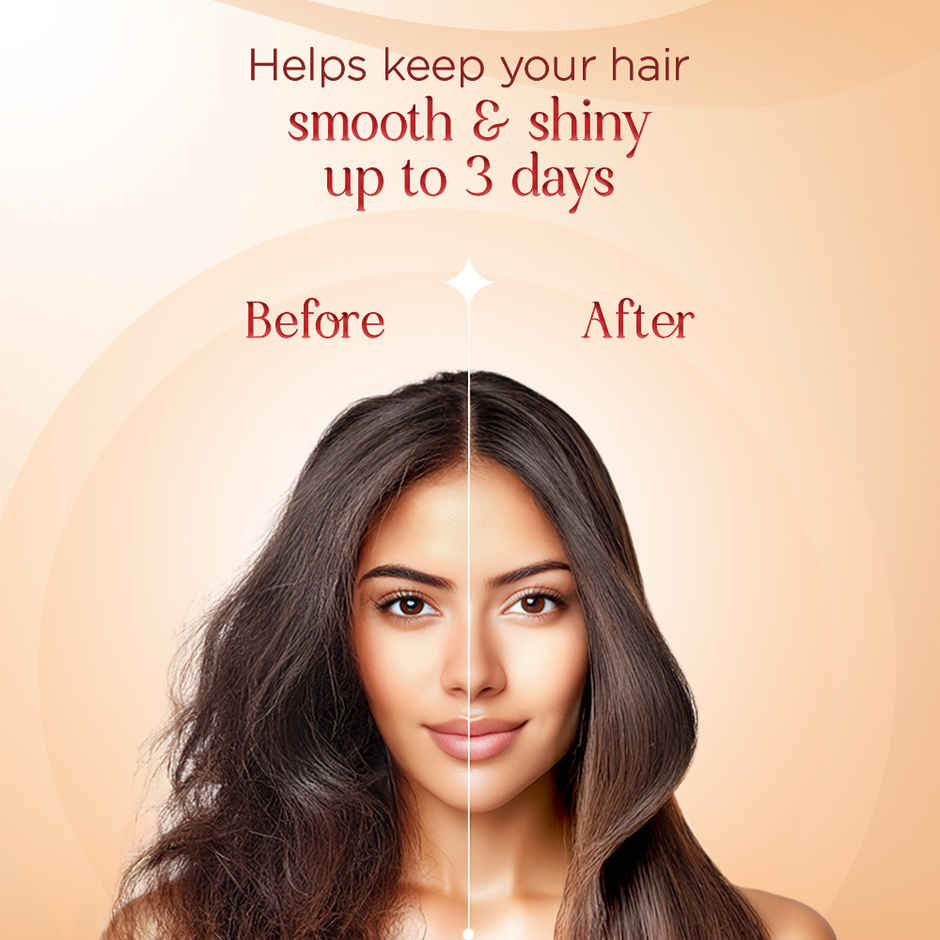 Meera Smooth & Shine Shampoo, Rice Kanji & Aloe Vera, 72H Smooth Hair
