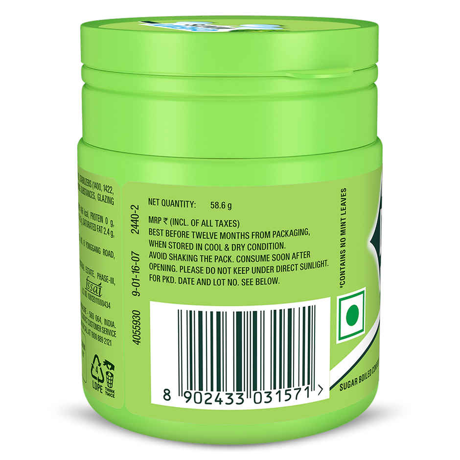 Doublemint Peppermint Flavour Chewy Mints Pot