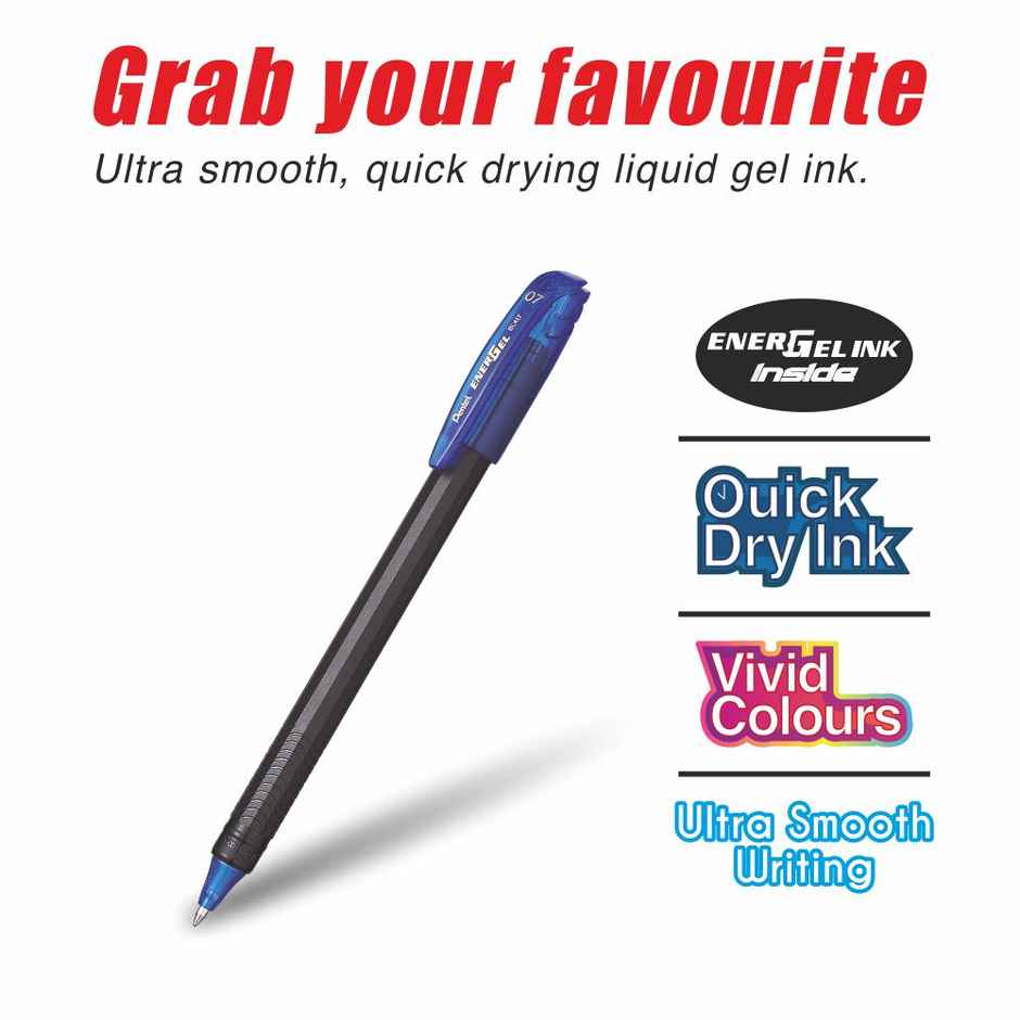 Pentel Energel Pouch Single Blue Ink