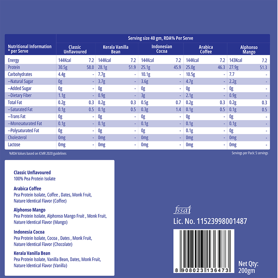 Maiva Pro Plant Protein Powder - Assorted