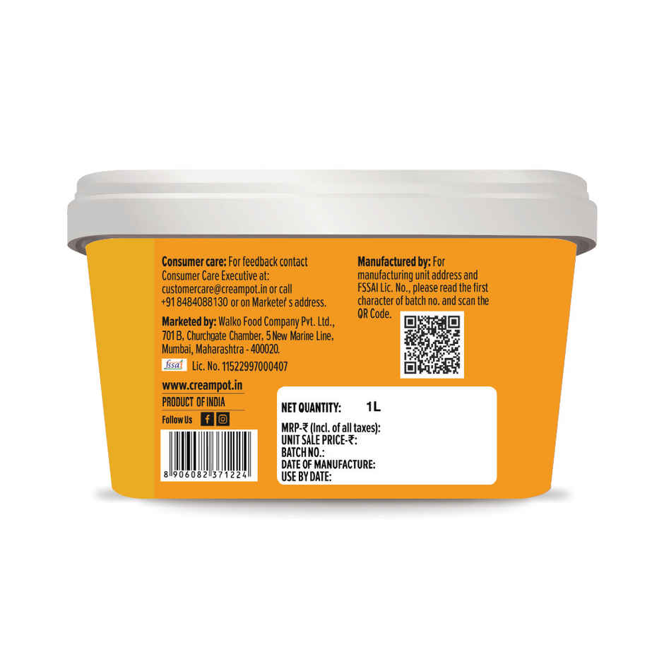 Cream Pot Mango Tub Combo