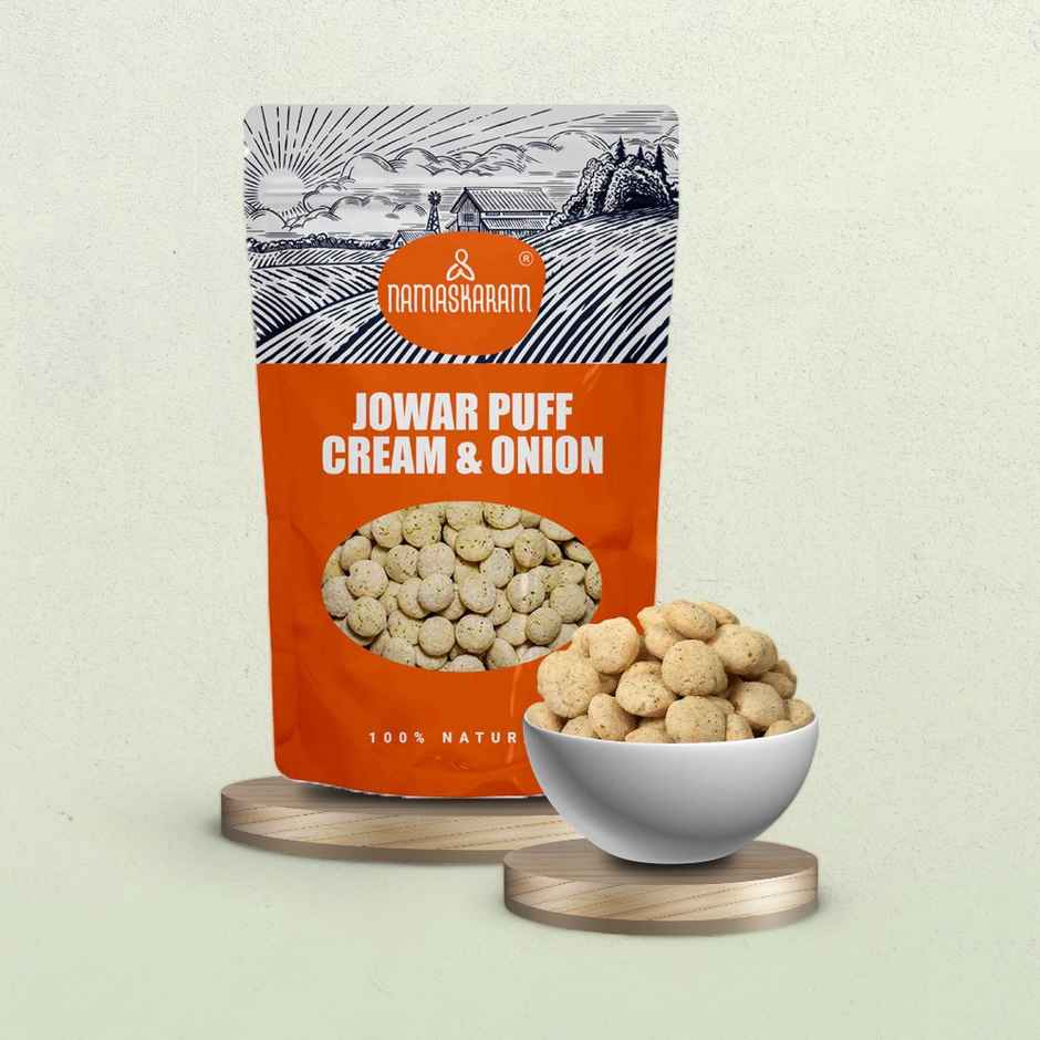 Namaskaram Jowar Puff Cream & Onion