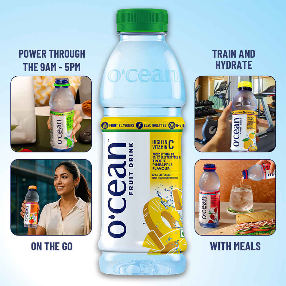 O'cean Beverages Pineapple Flavoured Water